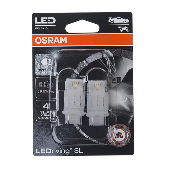 Автолампа Osram 3157DWP-02B