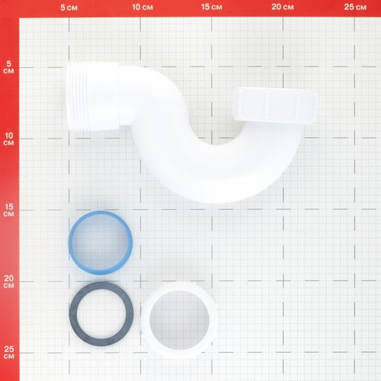 Сифон для ванны трубный McAlpine 1 1/2х40 мм (MRB6)