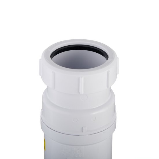 Сифон для раковины и мойки McAlpine 1 1/2х50 мм без выпуска (MRNRV50C-PB)