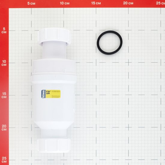 Сифон для раковины McAlpine 1 1/4х32 мм без выпуска (MRNRV32-PB)