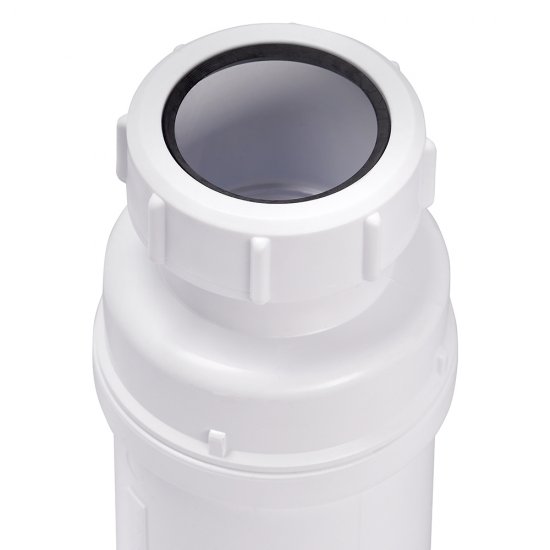 Сифон для раковины и мойки McAlpine 1 1/2х40 мм без выпуска (MRNRV40C-PB)