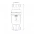Сифон для раковины и мойки McAlpine 1 1/2х40 мм без выпуска (MRNRV40C-PB)