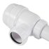 Сифон для двойной мойки McAlpine 1 1/2х40 мм с выпуском d70 мм (MRSK5-A)