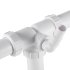 Сифон для двойной мойки McAlpine 1 1/2х40 мм с выпуском d70 мм (MRSK5-A)