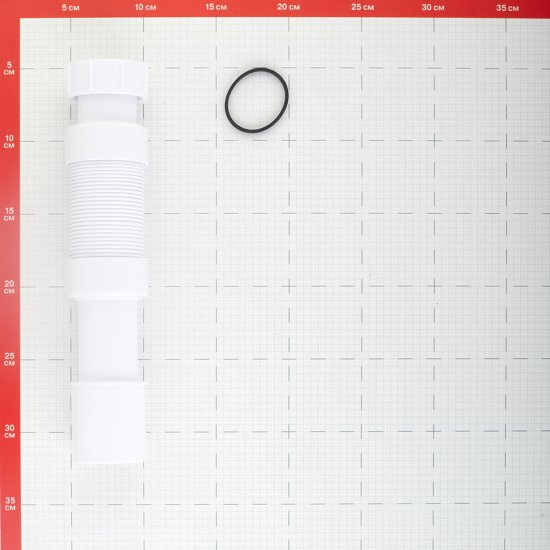 Сифон гофрированный McAlpine 1 1/2х40/50 мм (MRMF2-03)