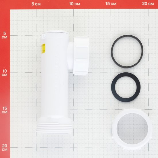 Сифон для раковины McAlpine 1 1/4х40 мм без выпуска (WHB1-40)