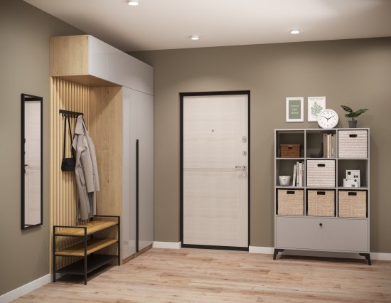 Мебельная ручка-профиль матовый черный 1350 мм