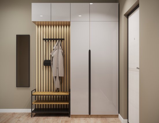 Мебельная ручка-профиль матовый черный 1350 мм