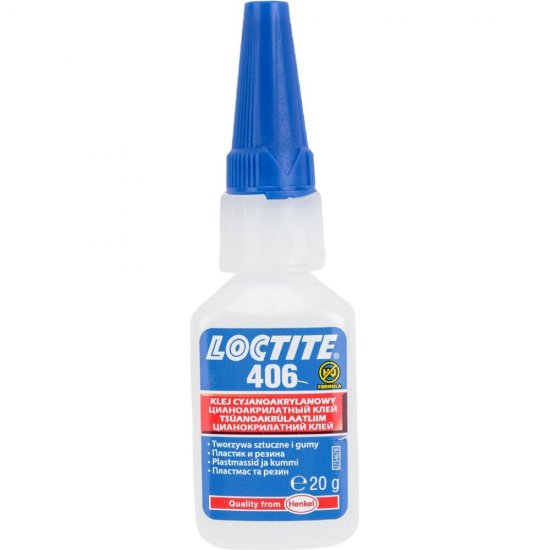 Цианоакрилатный клей для эластомеров и резины LOCTITE 20 г