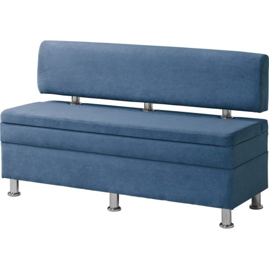 Кухонный диван НОРТА norta hippo 1300x490x770 синий