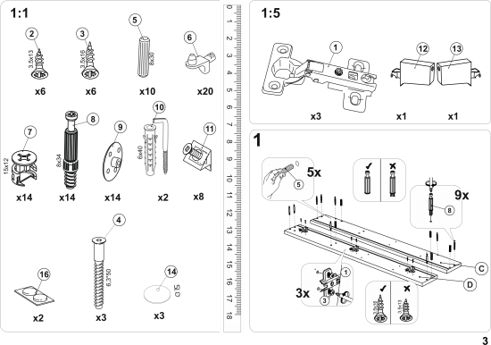 Шкаф зеркальный подвесной Турин 80F HZT-80 80x90 см цвет дуб вотан-антрацит