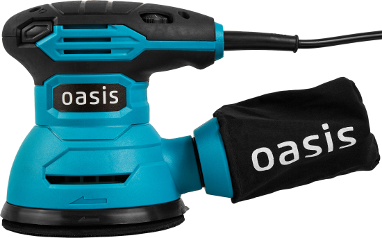 Эксцентриковая шлифмашина сетевая Oasis GX-30, 300 Вт, 125 мм