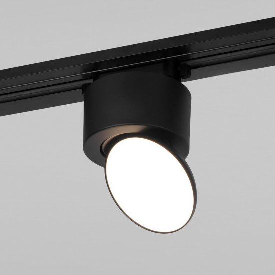 Светодиодный трековый светильник однофазный Elektrostandard Smooth 4200К 10 Вт 4 кв.м черный (a062874)