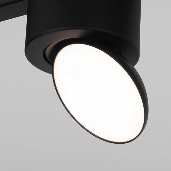 Светодиодный трековый светильник однофазный Elektrostandard Smooth 4200К 10 Вт 4 кв.м черный (a062874)