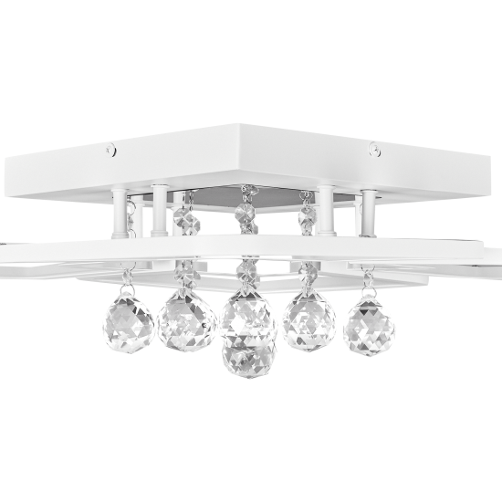 Люстра светодиодная Natali Kovaltseva Cascade 100 Вт регулируемый белый свет цвет белый