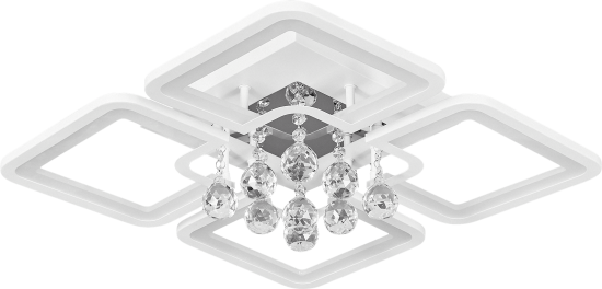 Люстра светодиодная Natali Kovaltseva Cascade 100 Вт регулируемый белый свет цвет белый