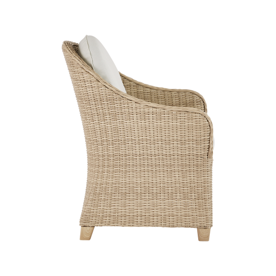 Кресло садовое Naterial Medena Fix 63x90x70 см алюминий/искусственный ротанг