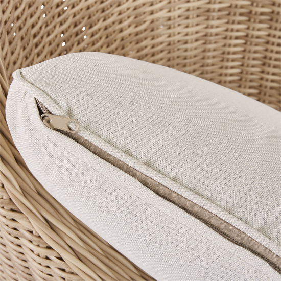 Кресло садовое Naterial Medena Fix 63x90x70 см алюминий/искусственный ротанг