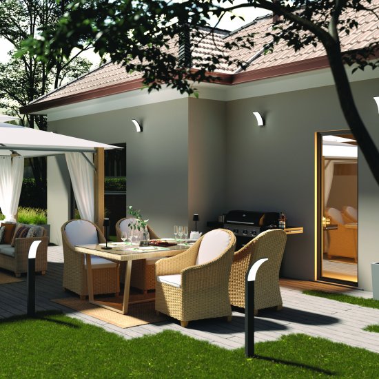 Кресло садовое Naterial Medena Fix 63x90x70 см алюминий/искусственный ротанг