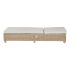 Шезлонг Naterial Medena 200x69x94 см алюминий/искусственный ротанг бежевый