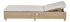 Шезлонг Naterial Medena 200x69x94 см алюминий/искусственный ротанг бежевый