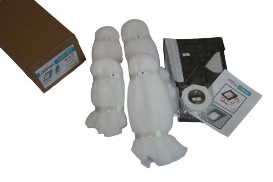 Оклад для окна гидроизоляционный XDP-RU 55x98 см наружный зеленый