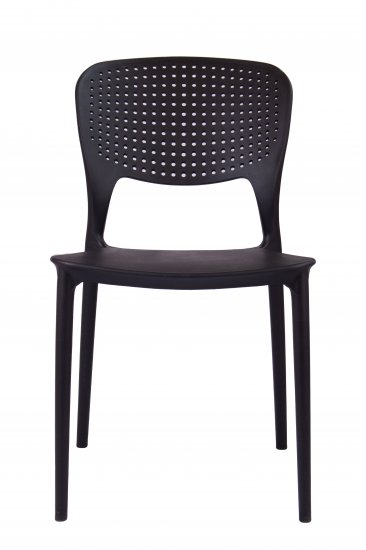 Стул Todo STT-02-03 46x45x42 см ножки ПВХ/черный сиденье полипропилен цвет черный