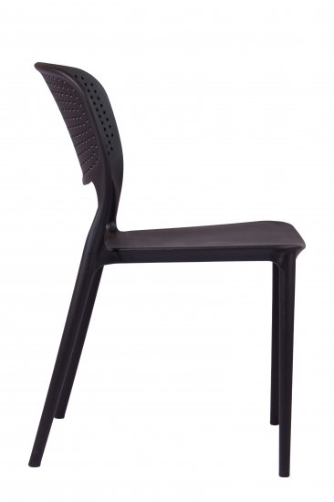 Стул Todo STT-02-03 46x45x42 см ножки ПВХ/черный сиденье полипропилен цвет черный