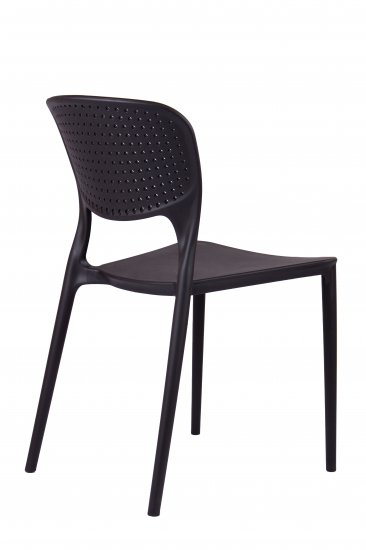 Стул Todo STT-02-03 46x45x42 см ножки ПВХ/черный сиденье полипропилен цвет черный