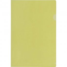 Папка уголок Flexoffice FO-CH04 YELLOW