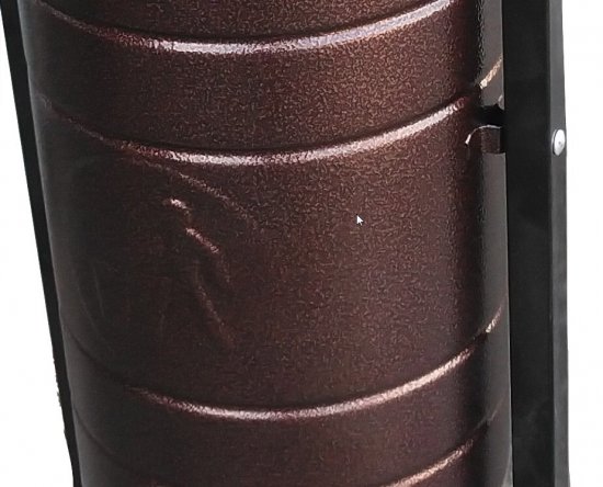 Урна Антик медь с крышкой и пепельницей 20 л