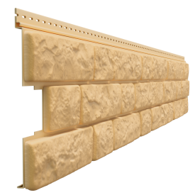 Сайдинг виниловый Döcke Bergart Камень 1.8 м Кешью 0.52 м²