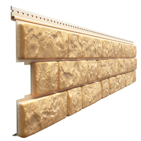 Сайдинг виниловый Döcke Bergart Камень 1.8 м Пекан 0.52 м²