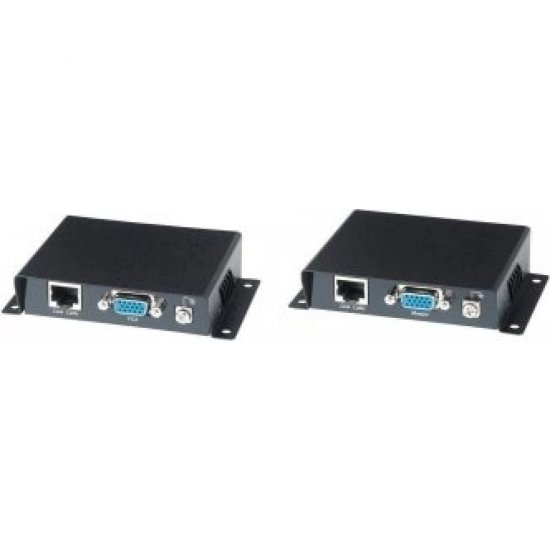Комплект для передачи VGA сигнала по кабелю витой паре SC&T sct0246