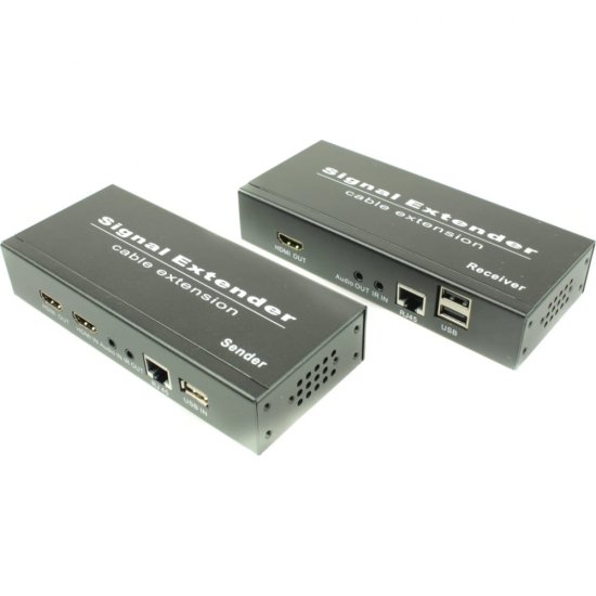 Комплект для передачи HDMI, 2хUSB и ИК управления по сети Ethernet OSNOVO sct1478