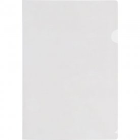 Папка уголок Flexoffice FO-CH04 CLEAR