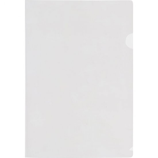 Папка уголок Flexoffice FO-CH04 CLEAR