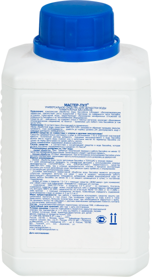 Очиститель для бассейна Мастер пул 0.5 л