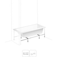 Акриловая ванна Lavinia Boho Catani