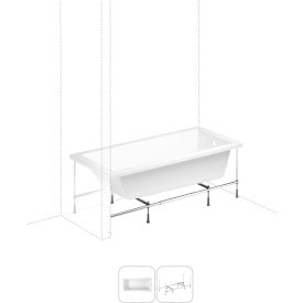 Акриловая ванна Lavinia Boho Catani