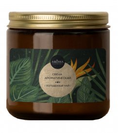 Свеча ароматизированная Aroma Harmony Полуденный чай 7 см