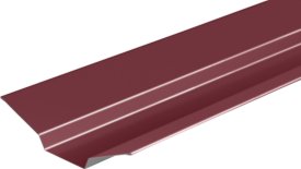 Ендова верхняя 2 м RAL 3005 0.4 мм красный