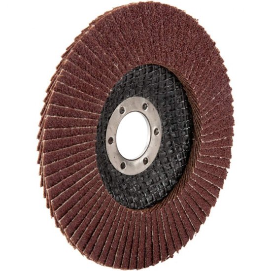 Круг лепестковый по металлу/древесине Debever 125х22,2 мм P120 (FDC 125A 120 72F)