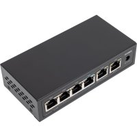 Коммутатор Amatek AN-PE42 6-портовый 100 Мбит/с L2 с HiPoE до 60Вт