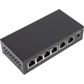 Коммутатор Amatek AN-PE42 6-портовый 100 Мбит/с L2 с HiPoE до 60Вт