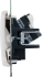 Розетка компьютерная двойная RJ45 категория 5e UTP - Legrand Valena - с захватами - белый
