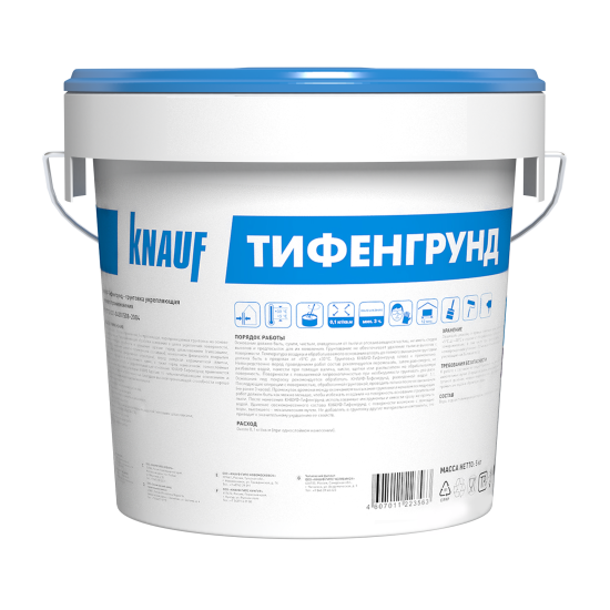 Грунтовка глубокого проникновения Knauf Тифенгрунд 5 кг