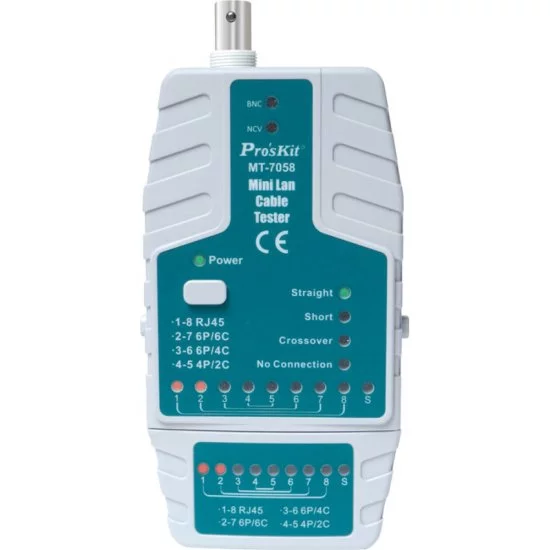 Кабельный тестер Pro'sKit MT-7058