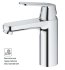 Смеситель для раковины Grohe Eurosmart Cosmo 23327000 однорычажный цвет хром