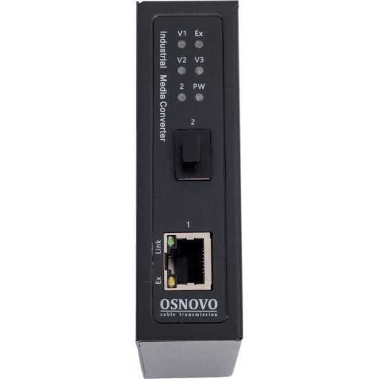 Промышленный компактный медиаконвертер OSNOVO sct1475